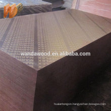 High quality F17 formply film faced plywood/concrete formwork